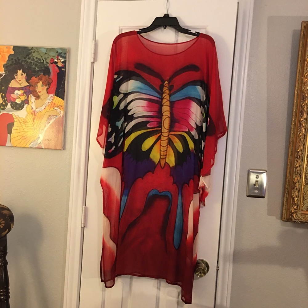 Georgette Butterfly Tunic
